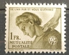 Timbre bienfaisance ptt d'occasion  Billom