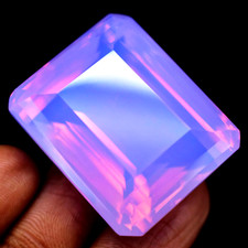 80,25 ct. Duży etiopski naturalny fioletowo-różowy opal szmaragdowy cięty luźny kamień szlachetny, używany na sprzedaż  Wysyłka do Poland