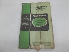 Operator manual john for sale  Edinburg