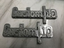 1973 1974 Chevrolet Custom/10 Pickup Truck Fender Emblem OEM 6273123 (2-C10) comprar usado  Enviando para Brazil