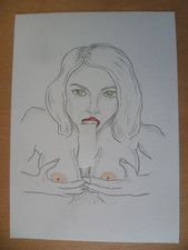 Dessin original erotique d'occasion  Sauzet