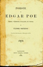 Poe poesie prima usato  Italia