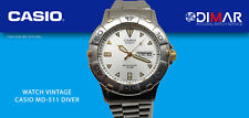 VINTAGE WATCH CASIO MD-511 DIVER WR.100 , QW.394JAPAN. DOBLE CALENDARIO AÑO 1988 comprar usado  Enviando para Brazil