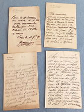 Lot correspondances signées d'occasion  Digne-les-Bains