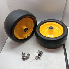 Usado, (pacote com 2) 13x6.50-6 pneu e roda sem plano - Universal 13x6.5-6 borracha sólida... comprar usado  Enviando para Brazil