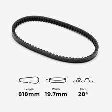 Motorcycle drive belt d'occasion  Expédié en Belgium