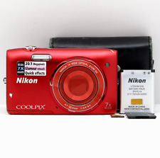 Nikon coolpix s3400 for sale  LICHFIELD