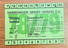 Hsv hamburger dauerkarte gebraucht kaufen  Hamburg