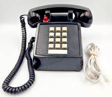 Cortelco 2500 preto tradicional mesa telefone mensagem esperando luz vermelha - Fabricado nos EUA comprar usado  Enviando para Brazil