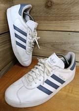 Adidas gazelle white for sale  CREWE