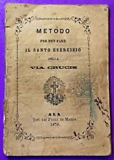 Libretto antico ottocentesco usato  Italia