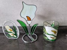 Teelichthalter calla blumen gebraucht kaufen  Reutlingen