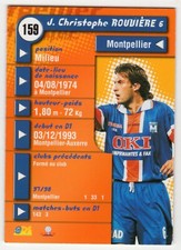 Cards foot 1998 d'occasion  Nice-