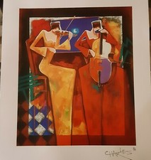 Duet night seriolithograph for sale  Lake Elsinore