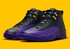 100% AUTÊNTICO Nike Air Jordan Retro 12 Campo Roxo Preto GS UNISSEX ENVIO RÁPIDO, usado comprar usado  Enviando para Brazil