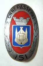 Insigne 151 regiment d'occasion  Senozan