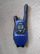 Usado, Rádio Walkie Talkie Azul Motorola T5500 Talkabout 2 Vias - Funcionamento Testado  comprar usado Usado, Rádio Walkie Talkie Azul Motorola T5500 Talkabout 2 Vias - Funcionamento Testado  comprar usado  Enviando para Brazil