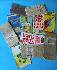 Lotto cartine stradali usato  Italia