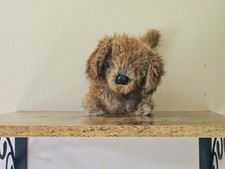 Adorável boneco de brinquedo vintage super macio pele de coelho real marrom cachorro filhote 7,5 polegadas comprar usado  Enviando para Brazil