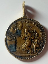 Medaglia devozionale antica usato  Desenzano del Garda