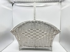 Vintage white wicker for sale  Gibbon