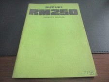 Suzuki OEM Manual do Proprietário 1977 RM250 99011-41611 comprar usado  Enviando para Brazil
