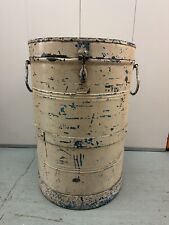 Vintage metal barrel for sale  CHICHESTER