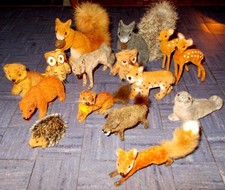 Wildtiere europa 9cm gebraucht kaufen  Flammersfeld