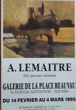 André lemaitre affi. d'occasion  Issy-les-Moulineaux