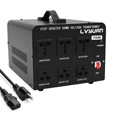 Convertidor transformador de voltaje 3000 W Step Up&Down 110 V⇋240 V EE. UU. ⇋ UE Reino Unido Envío gratuito segunda mano  Embacar hacia Mexico