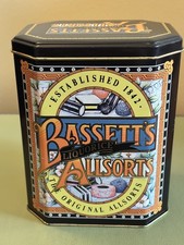 bassetts liquorice allsorts tin for sale  BEDFORD