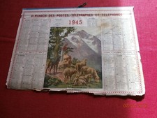 Calendrier almanach postes d'occasion  Crozon
