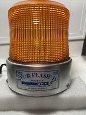 Estroboscópico ámbar Star Flash IV de colección de equipos de seguridad pública. St Louis Mo. 12v segunda mano  Embacar hacia Mexico