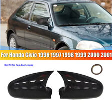 Tampa de espelho retrovisor buzina OX fibra de carbono ABS para Honda Civic 1996-2001 comprar usado  Enviando para Brazil