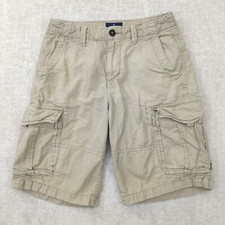 Bermuda cargo American Eagle longboard masculina 28 ripstop skate folgado cáqui Y2K comprar usado  Enviando para Brazil