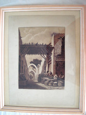 Scène souk gravure d'occasion  Toulon-