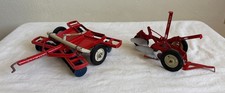LOTE DE 2 BRINQUEDOS VINTAGE TRU SCALE DISCO DE ARADO INFERIOR TRATOR AGRÍCOLA IMPLEMENTO TRUSCALE comprar usado  Enviando para Brazil