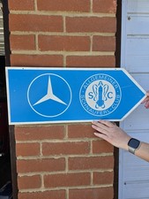 Mercedes club sign for sale  KING'S LYNN