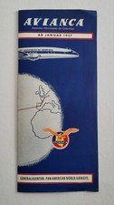Avianca flugplan timetable gebraucht kaufen  St.Johann, Gau-Weinheim, Wallertheim