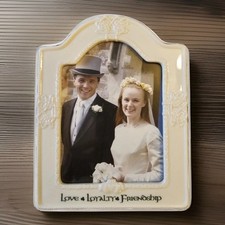 Russ Berrie Amor Lealdade Amizade 5x7 Cerâmica Irlandesa Claddagh Quadro Presente para Família comprar usado  Enviando para Brazil