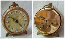 Ancien réveil cuivre d'occasion  Agen