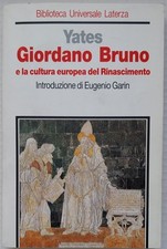 Frances yates giordano usato  Genova