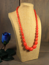 Vintage orange bakelite d'occasion  Bagnoles-de-l'Orne