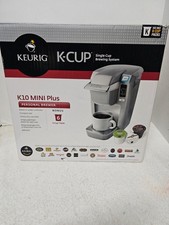 Cafeteira Krupts K10 Mini Plus cinza caixa aberta sem manual ou pacotes bônus K-Cup comprar usado  Enviando para Brazil