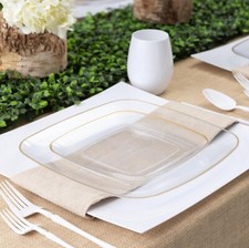 Square clear plastic for sale  Dallas