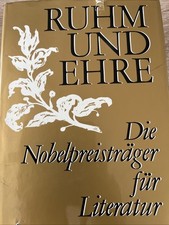 Ruhm ehre nobelpreisträger gebraucht kaufen  Kirchheimbolanden