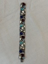 bracelet sterling multigem for sale  Lake Ariel