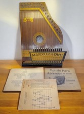 Antigo MARXOFONE cítara harpa instrumento musical fabricantes Advertising Co. comprar usado  Enviando para Brazil