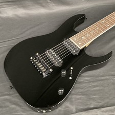 Ibanez RG7321 7º 2011 Corpo de Madeira Baixo Usado Pescoço de Bordo 7-Stgring Preto com Estojo Macio comprar usado  Enviando para Brazil