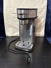 Usado, Cafeteira Hamilton Beach the Scoop dose única, 14 oz., aço inoxidável comprar usado  Enviando para Brazil